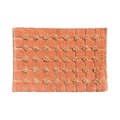 Nedia Home Nedia Home 27246 18 x 27 in. Cotton Tail Tufted Bath Rug; Coral 27246